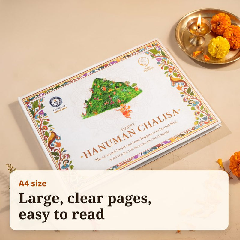 Happy Hanuman Therapy Book (English)